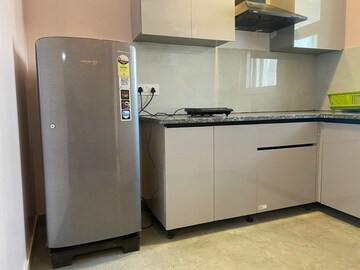 Kitchen in 1.5 BHK Builder Floor at Palm Residency Chhatarpur, Chattarpur – for Rent