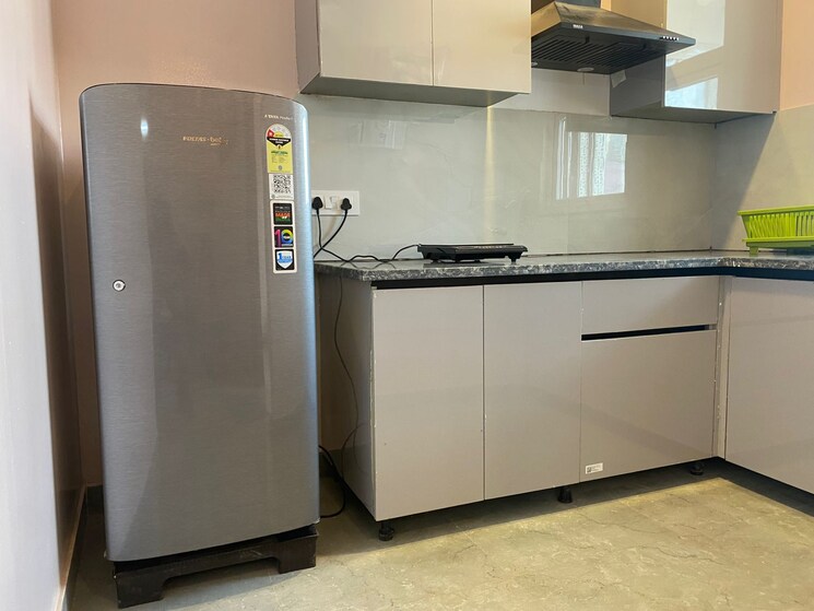 Kitchen, palm-residency-chhatarpur 1.5 Bedroom 550 Sq.Ft. Builder Floor In Chattarpur Delhi 8960735