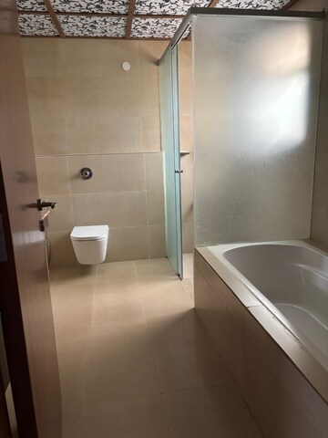 Bathroom in 4 BHK Villa at RMZ Sawaan, Yelahanka – for Rent