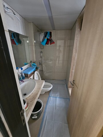 Bathroom in 1 BHK Apartment at Sheth Vasant Oasis, Andheri East – for Rent