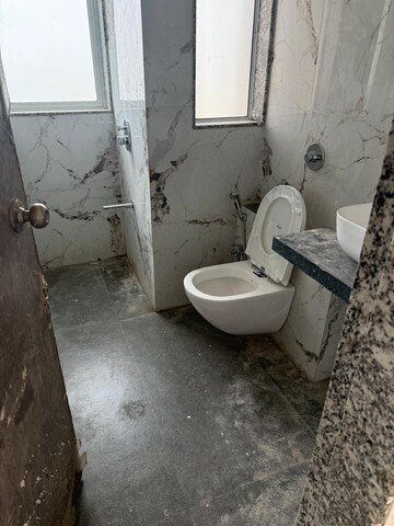 Bathroom in 3 BHK Apartment at Mahim West – for Rent