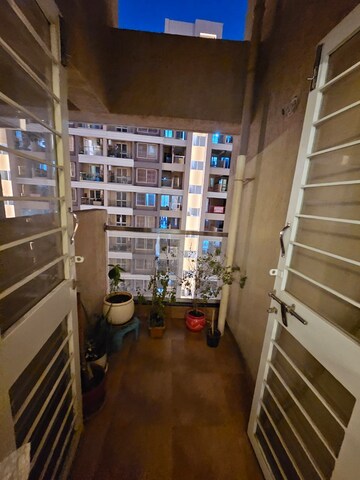 Balcony in 2 BHK Apartment at Choice Goodwill Breeza, Dhanori – for Rent
