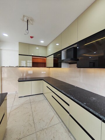 Kitchen in 3.5 BHK Apartment at Rishita Manhattan, Gomti Nagar – for Rent