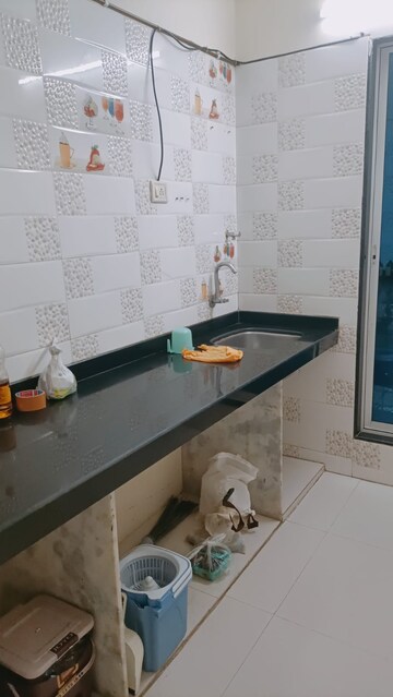 Kitchen in 1 BHK Apartment at SK Heights, Ghansoli – for Rent