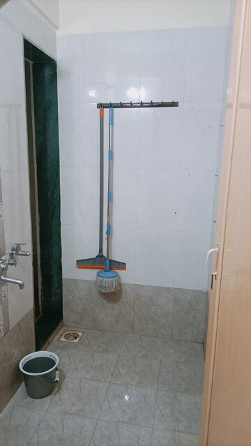 Bathroom in 1 BHK Apartment at SK Heights, Ghansoli – for Rent