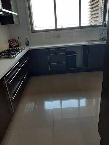 Kitchen in 3 BHK Apartment at Lodha Bellissimo, Mahalaxmi – for Rent