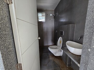 Bathroom in 3 BHK Apartment at Sama Savli Road – for Sale