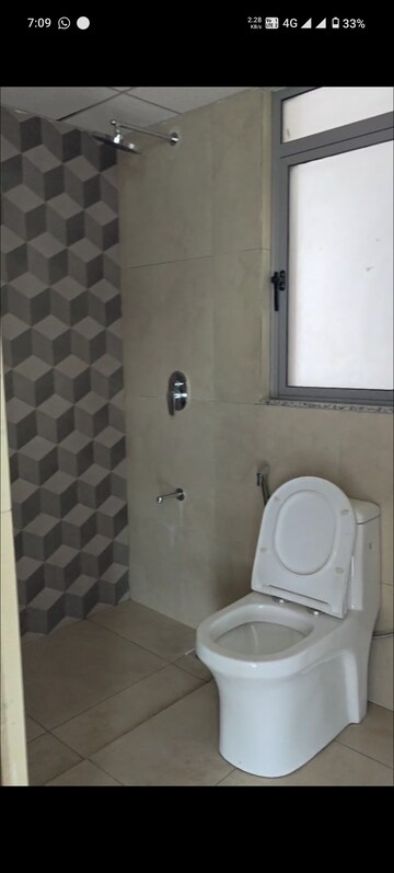 Bathroom in 2 BHK Apartment at Kalpataru Immensa, Kolshet Road – for Rent