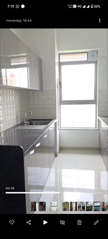 Bathroom in 2 BHK Apartment at Kalpataru Immensa, Kolshet Road – for Rent