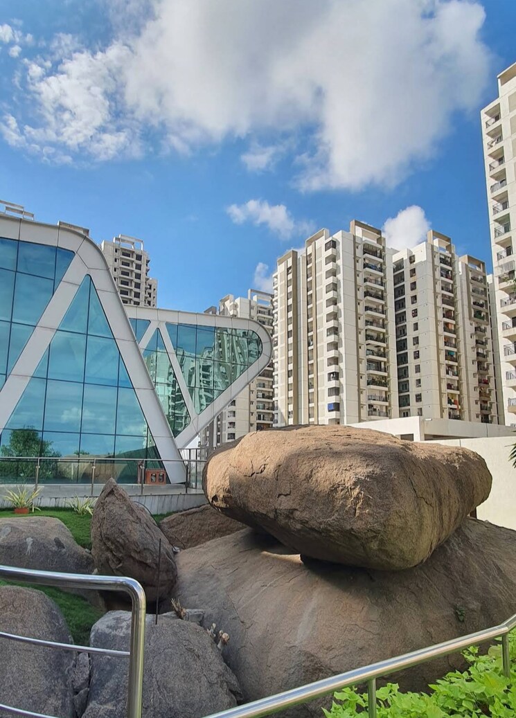 Exterior View, cybercity-rainbow-vistas-rock-gardens 3 Bedroom 1585 Sq.Ft. Apartment In Hi Tech City Hyderabad 8961018