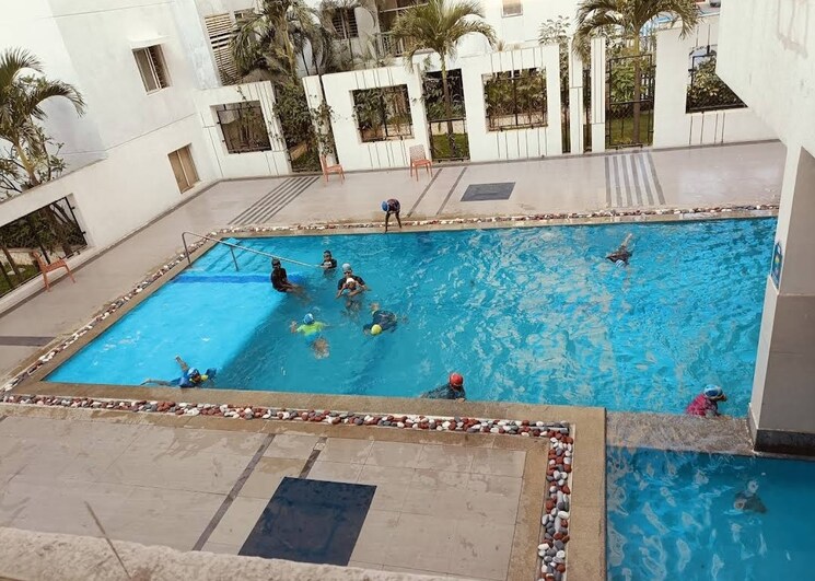 Swimming Pool, cybercity-rainbow-vistas-rock-gardens 3 Bedroom 1585 Sq.Ft. Apartment In Hi Tech City Hyderabad 8961018