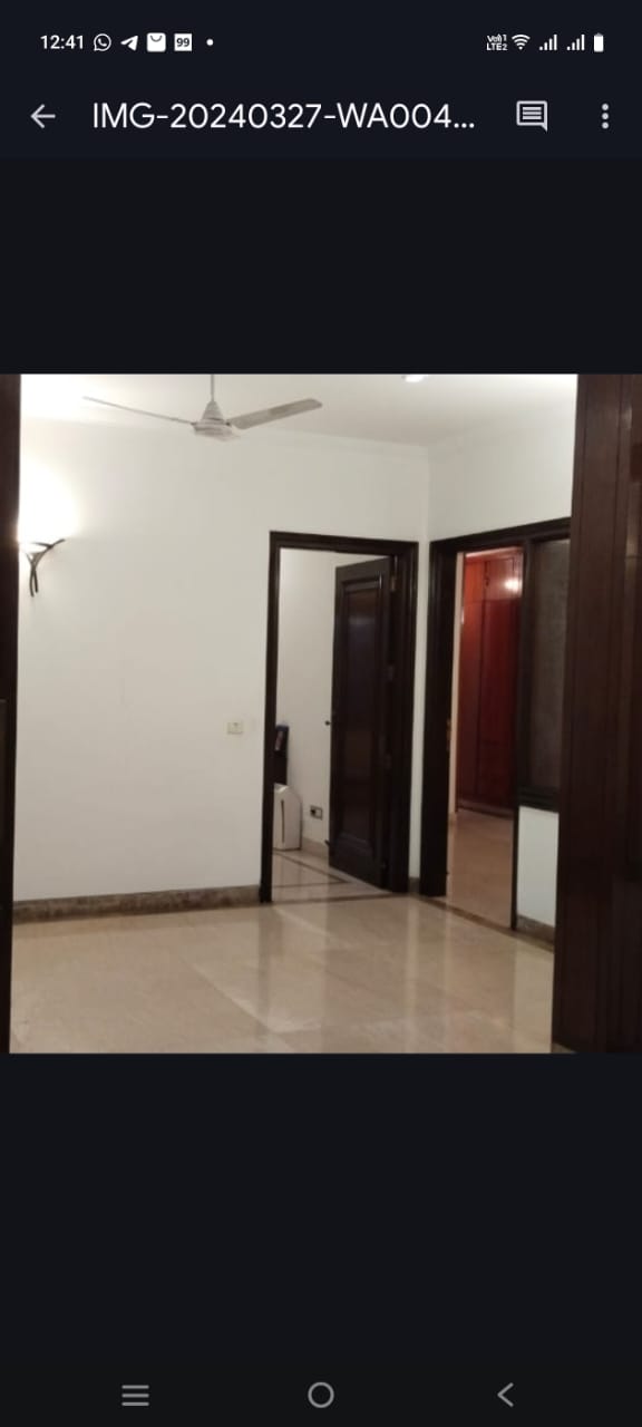 1 BHK Builder Floor For Rent in Greater Kailash I