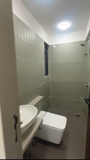 Bathroom in 2 BHK Apartment at Gurukrupa Gyanam, Powai – for Sale
