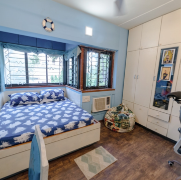 Bedroom in 4 BHK Apartment at Payal CHS Varsova, Versova – for Rent