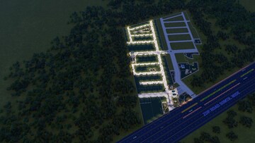  Plot – Exterior View View at VRB The Golden City, Khatwara - for Sale