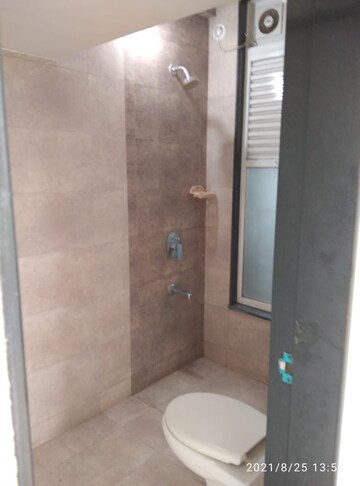 Bathroom in 3 BHK Apartment at Garodia Girivan Paramjyoti, Ghatkopar East – for Rent