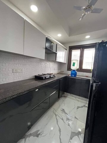 Kitchen in 2 BHK Builder Floor at Saket – for Rent