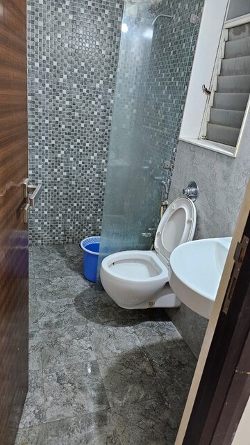 Bathroom in 2 BHK Apartment at Romell Diva, Malad West – for Rent