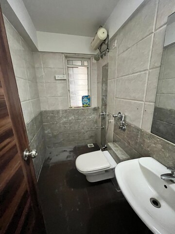 Bathroom in 3 BHK Apartment at Neelkanth Valley 1, Ghatkopar East – for Rent