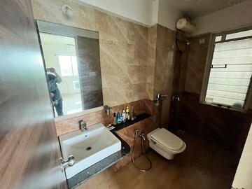 Bathroom in 3 BHK Apartment at Neelkanth Valley 1, Ghatkopar East – for Rent