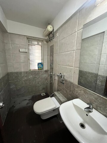 Bathroom in 3 BHK Apartment at Neelkanth Valley 1, Ghatkopar East – for Rent