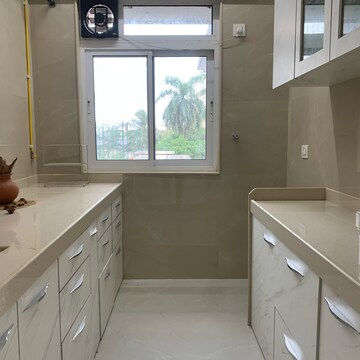 Kitchen in 3 BHK Apartment at Shraddha Elite, Poisar – for Rent