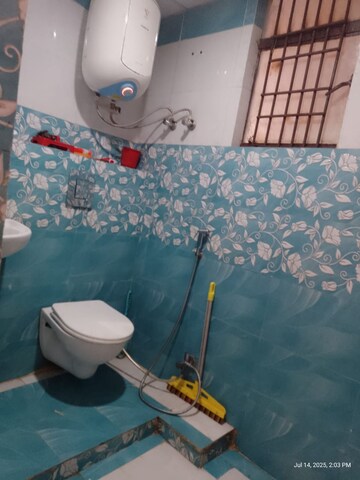 Bathroom in 1 BHK Apartment at Omaxe Srishti And Sanskriti, Gomti Nagar – for Rent