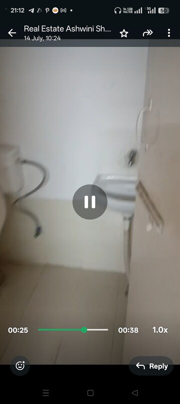 Bathroom in 1 BHK Apartment at Emaar Gomti Greens, Gomti Nagar – for Rent
