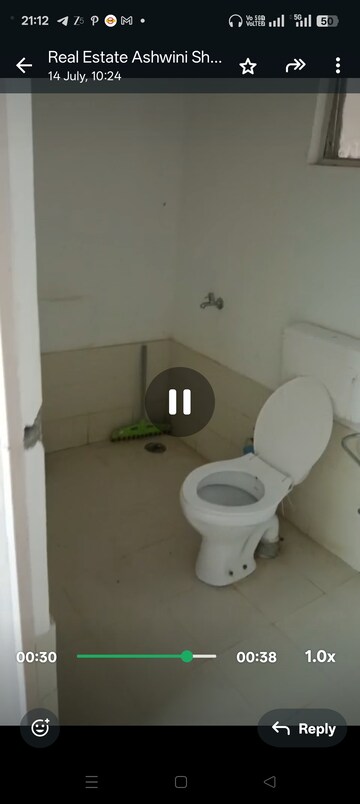 Bathroom in 1 BHK Apartment at Emaar Gomti Greens, Gomti Nagar – for Rent