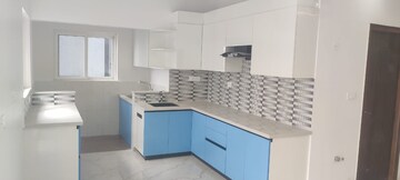 Kitchen in 3 BHK Apartment at Trendsquares Ambience, Thanisandra Main Road – for Rent