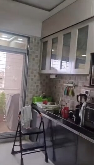 Kitchen in 3 BHK Apartment at Konnark  Sai Krupa Premises, Kharghar – for Sale