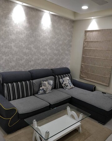 Living Room in 2.5 BHK Apartment at Cybercity Marina Skies, Hi Tech City – for Rent