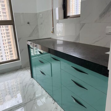 Kitchen in 1 BHK Apartment at Raymond Ten X Habitat, Swastik Garden – for Rent
