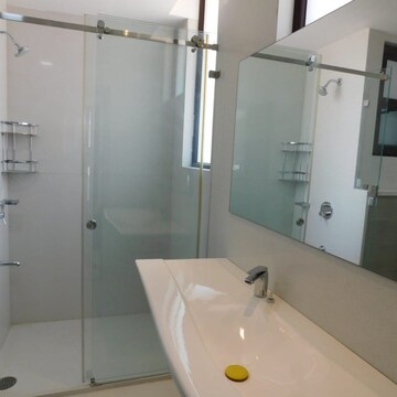 Bathroom in 3 BHK Apartment at My Home Bhooja, Hi Tech City – for Rent
