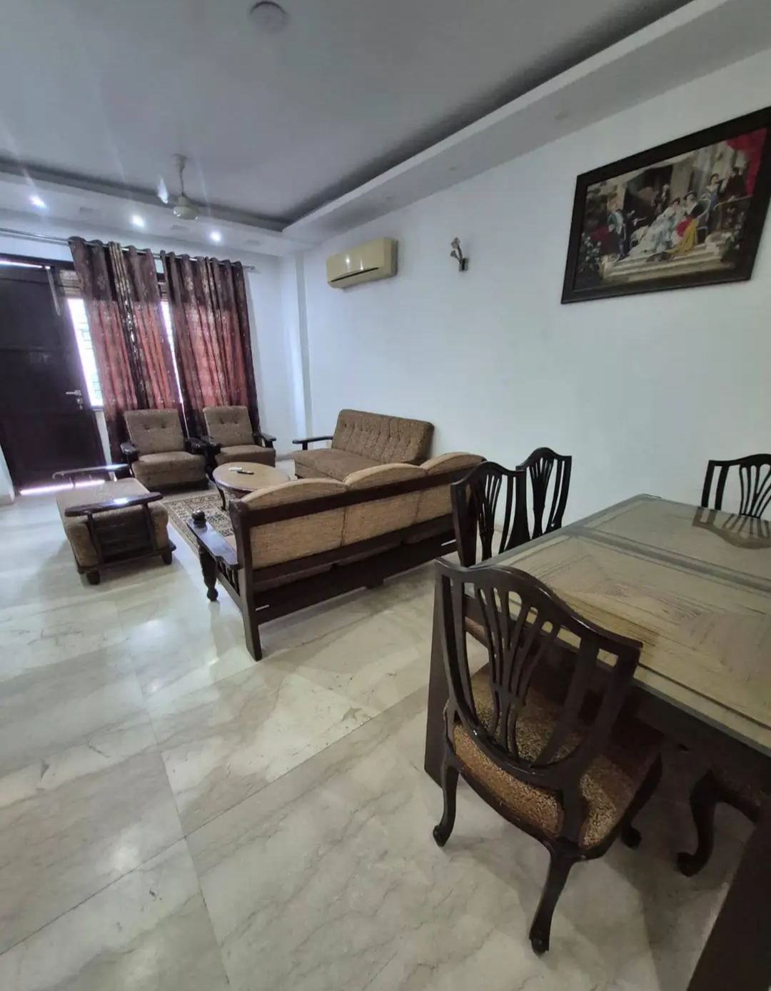 3 BHK + Pooja Room,Study Room Builder Floor For Rent in Panchsheel Enclave 