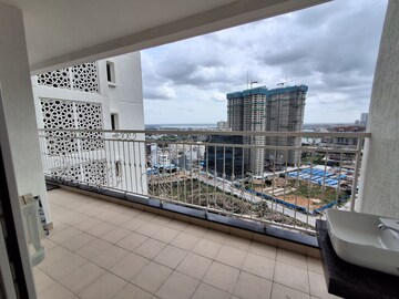 Balcony in 3 BHK Apartment at Kokapet – for Rent
