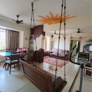 Gym in 3 BHK Apartment at Siddhivinayak Tower Runwal Nagar, Kolbad – for Sale