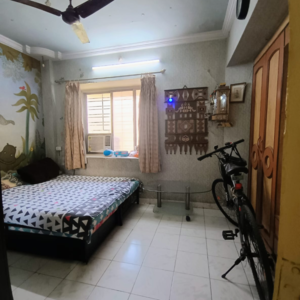 Living Room in 3 BHK Apartment at Siddhivinayak Tower Runwal Nagar, Kolbad – for Sale