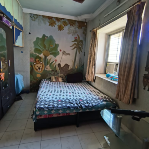 Bedroom in 3 BHK Apartment at Siddhivinayak Tower Runwal Nagar, Kolbad – for Sale