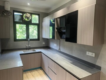 Kitchen in 3 BHK Builder Floor at Boutique Residential Apartments C-253, Defence Colony – for Rent