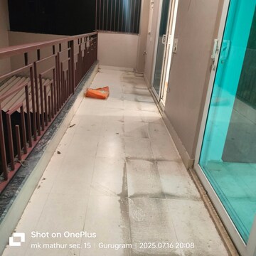 Balcony in 3 BHK Builder Floor at AKD Tower, Sector 14 – for Rent