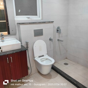 Bathroom in 3 BHK Builder Floor at AKD Tower, Sector 14 – for Rent