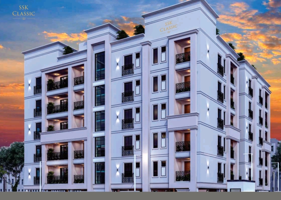 3 BHK + Pooja Room,Servant Room,Study Room,Extra Room 2276 Sq.Ft. Apartment in SSK Classic