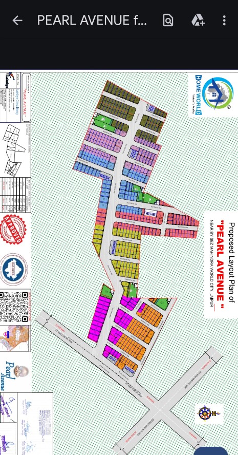Plot For Sale in VRB The Pearl Avenue