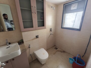 Bathroom in 2 BHK Apartment at Runwal Bliss, Kanjurmarg East – for Rent