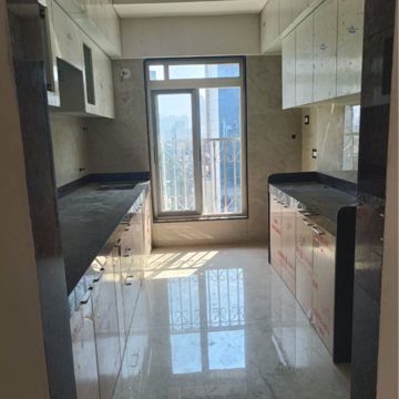 Kitchen in 3 BHK Apartment at Bella Vista CHS, Ic Colony – for Rent
