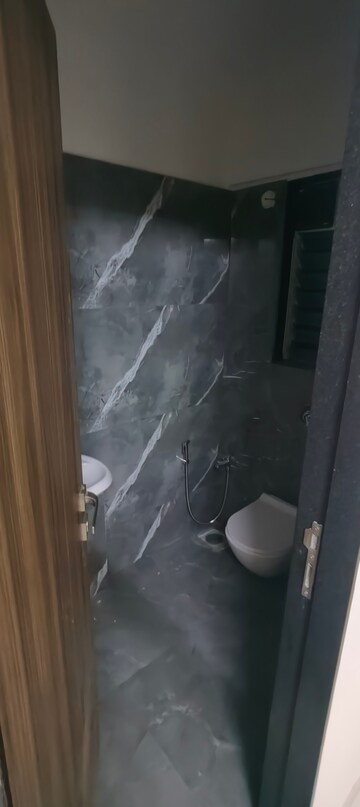 Bathroom in 2 BHK Builder Floor at Dinaco Darshan CHS, Dahisar West – for Rent