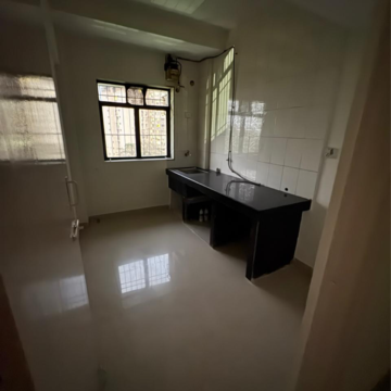 Kitchen in 1 BHK Apartment at Shiv Riddhi Lok Kailash CHS, Siddhartha Nagar – for Rent