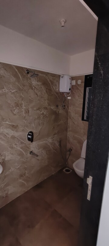 Bathroom in 1 BHK Builder Floor at Dinaco Darshan CHS, Dahisar West – for Sale