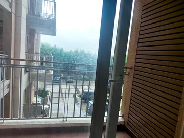 Balcony in 3 BHK Apartment at Omaxe The Palace, Gomti Nagar – for Rent
